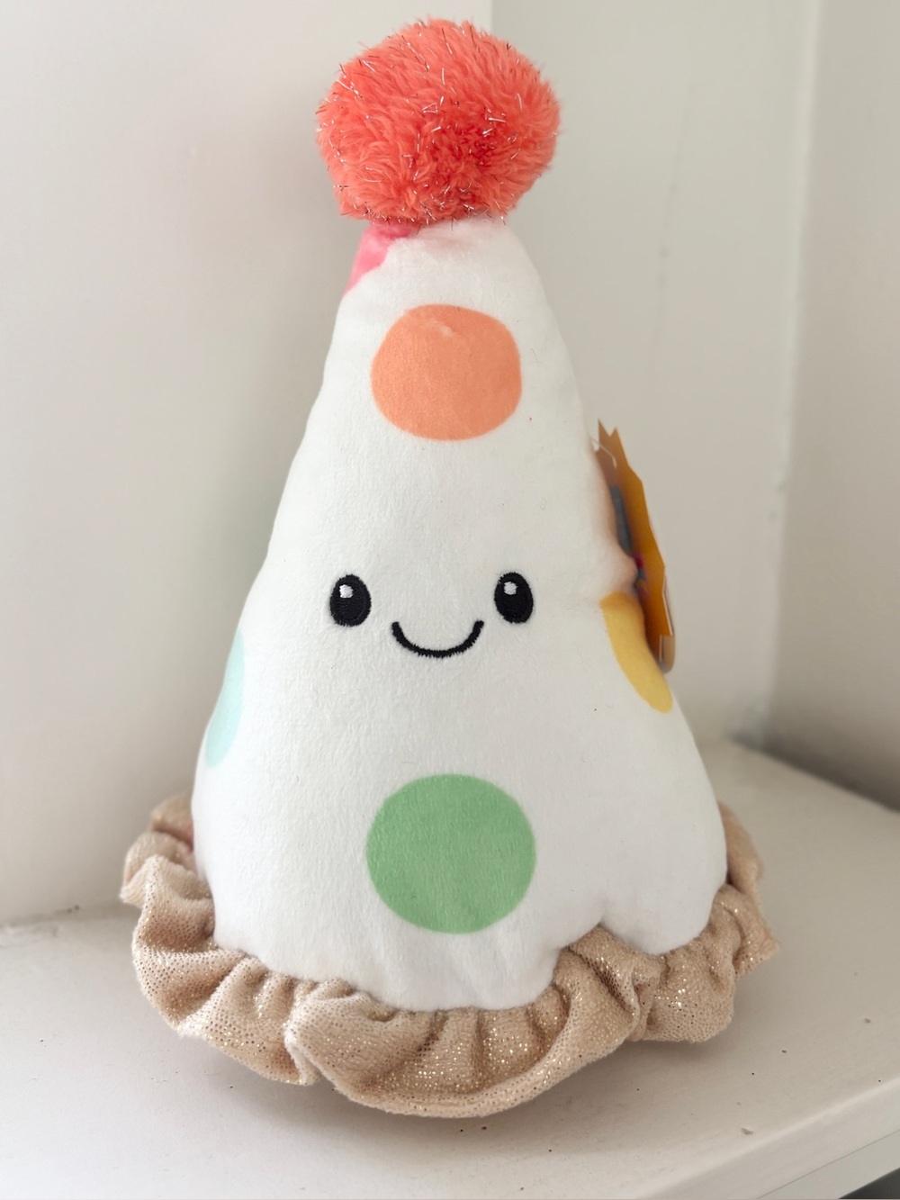 Gigglescape Birthday Party Hat 8.5” Plush